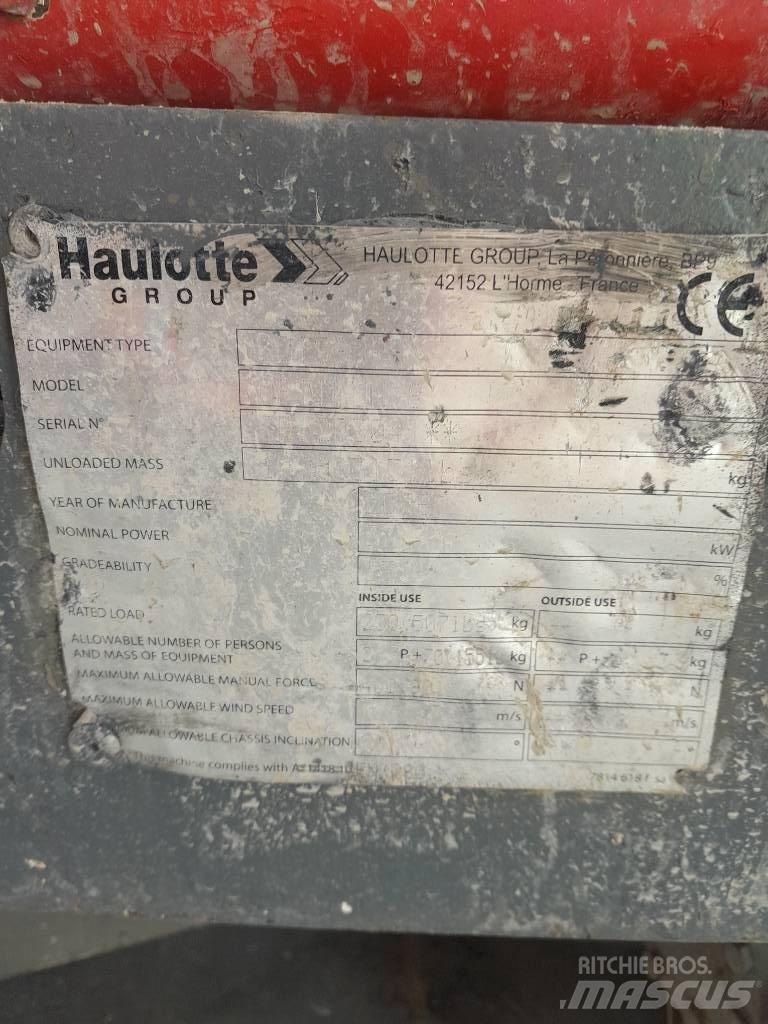 Haulotte Optimum  8 Saksilavat