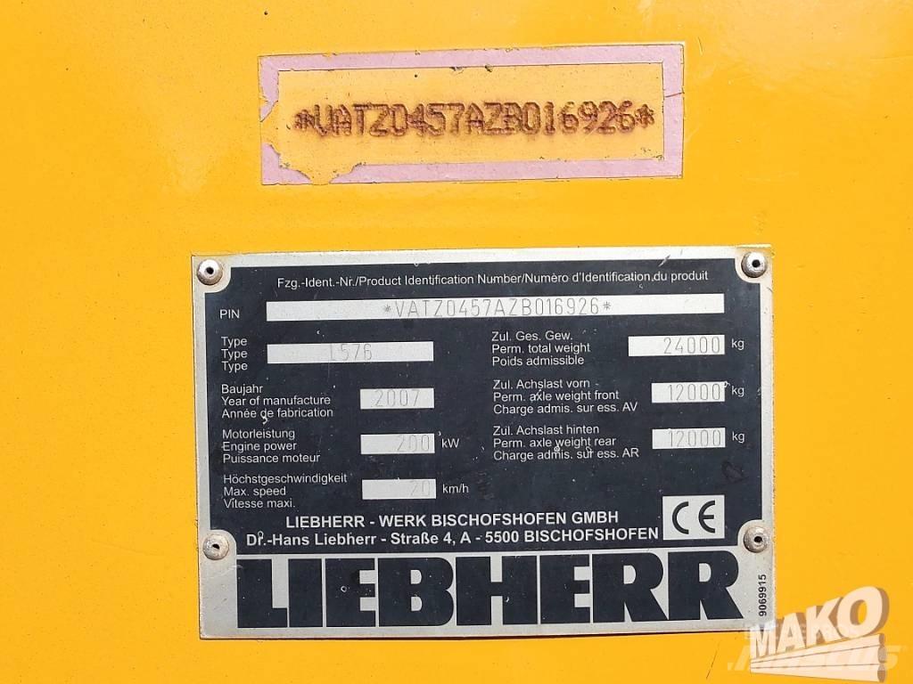 Liebherr L 576 Pyöräkuormaajat