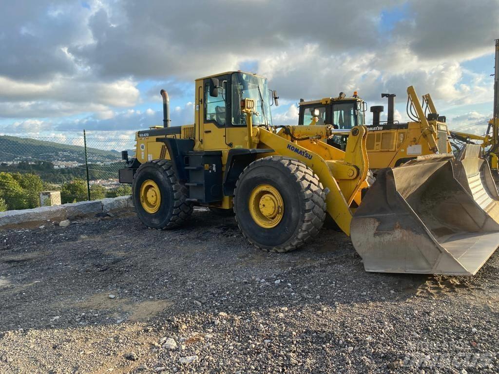 Komatsu WA 470 Pyöräkuormaajat
