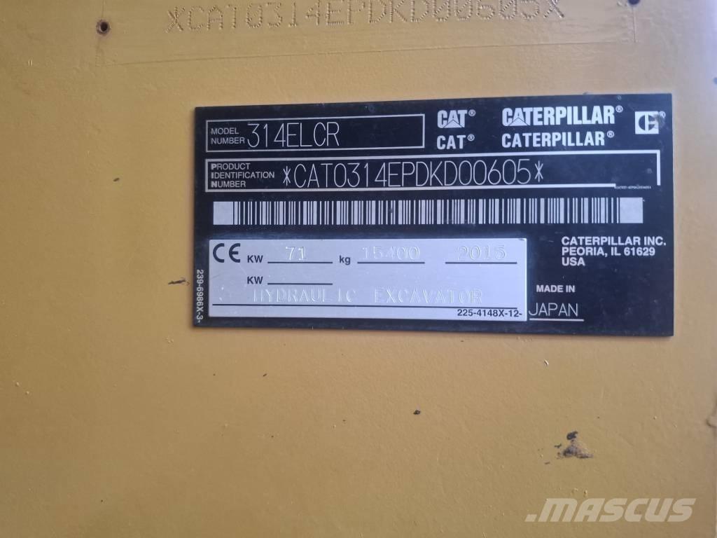 CAT 314 E LCR Telakaivukoneet