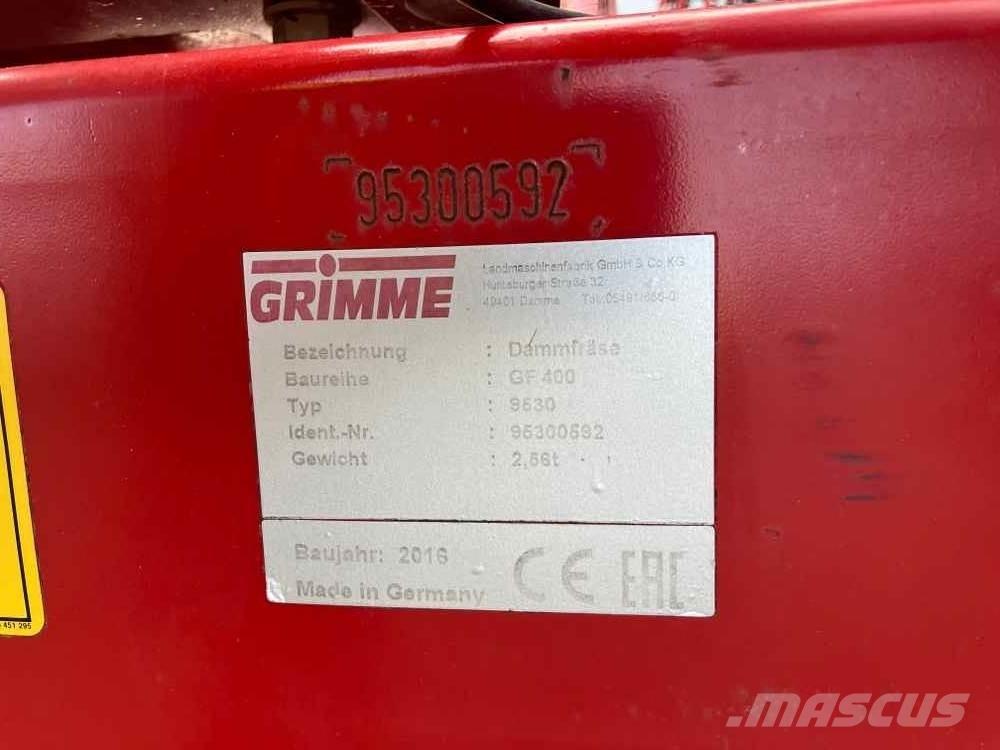 Grimme GF 400 Perunalaitteet - Muut