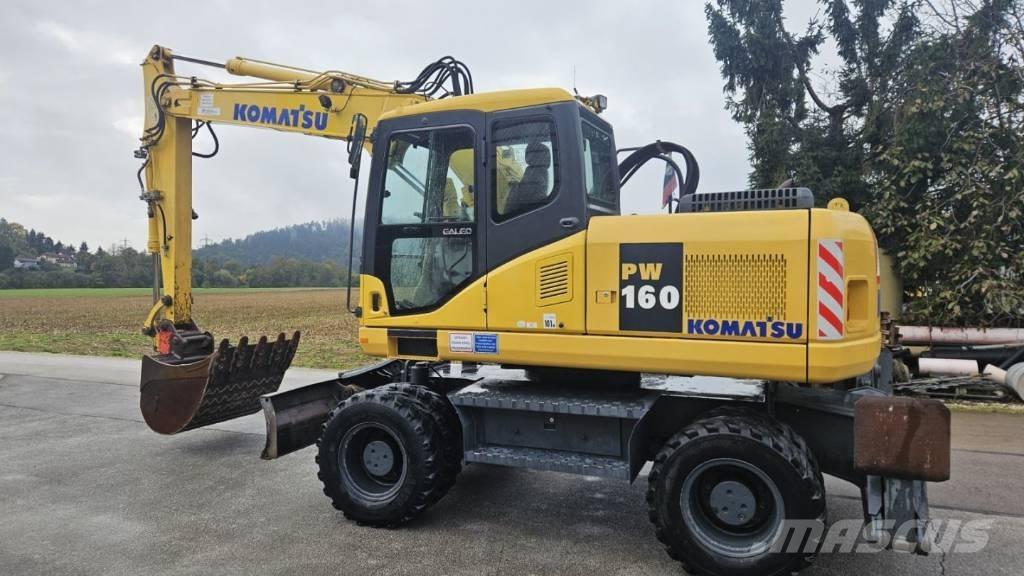 Komatsu PW 160-7K Pyöräkaivukoneet