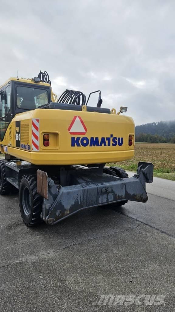 Komatsu PW 160-7K Pyöräkaivukoneet