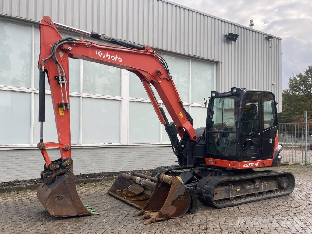 Kubota KX 080-4 CX Midikaivukoneet 7t - 12t
