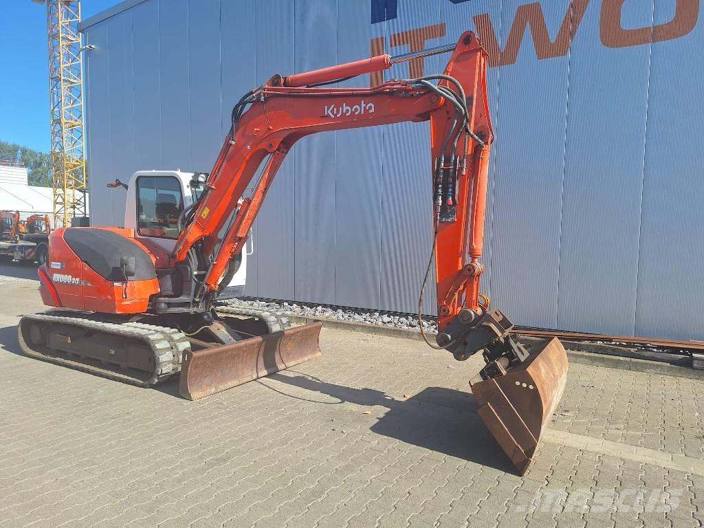 Kubota KX 080-3 Minikaivukoneet < 7t