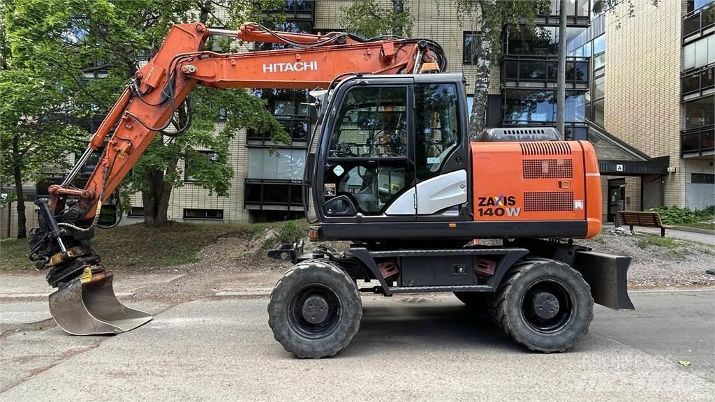 Hitachi ZX140W-5B Pyöräkaivukoneet