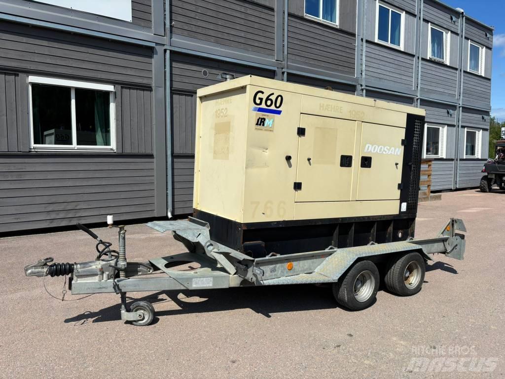 Doosan G 60 Dieselgeneraattorit