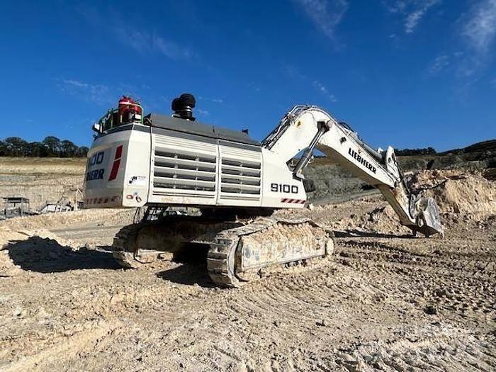 Liebherr R9100 Erikoiskaivinkoneet