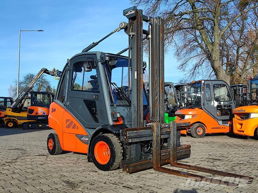 Linde H25T-02/600 Nestekaasutrukit