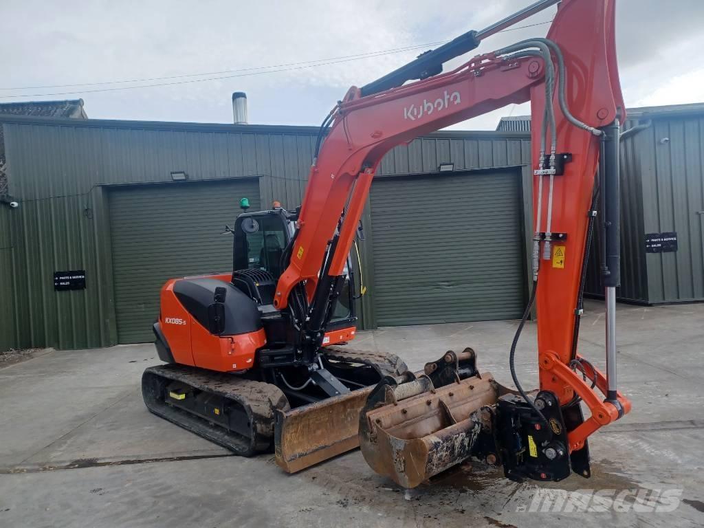 Kubota KX 085-5 Midikaivukoneet 7t - 12t