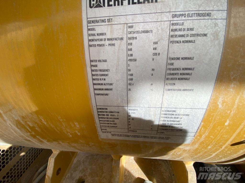 CAT 3412 Dieselgeneraattorit