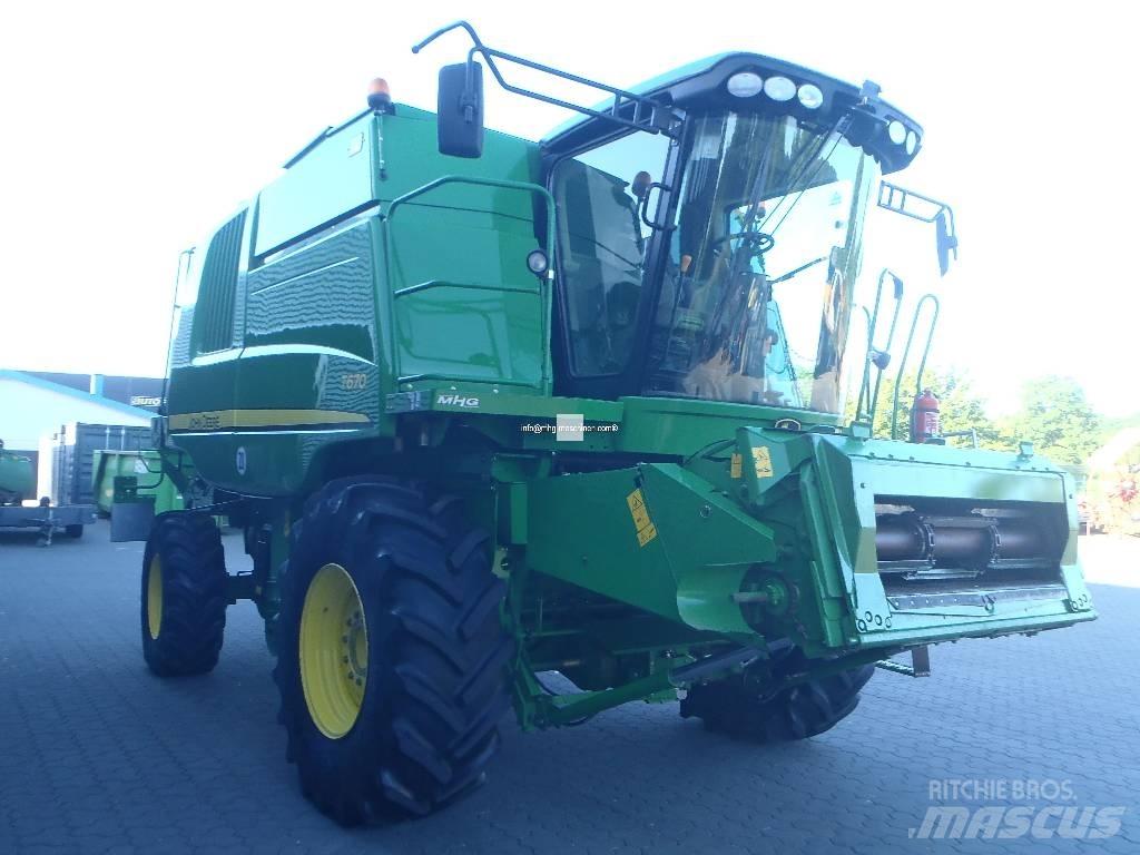 John Deere T670 Leikkuupuimurit