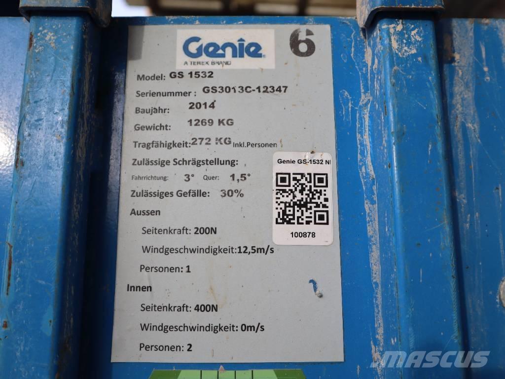 Genie GS 1532 Saksilavat