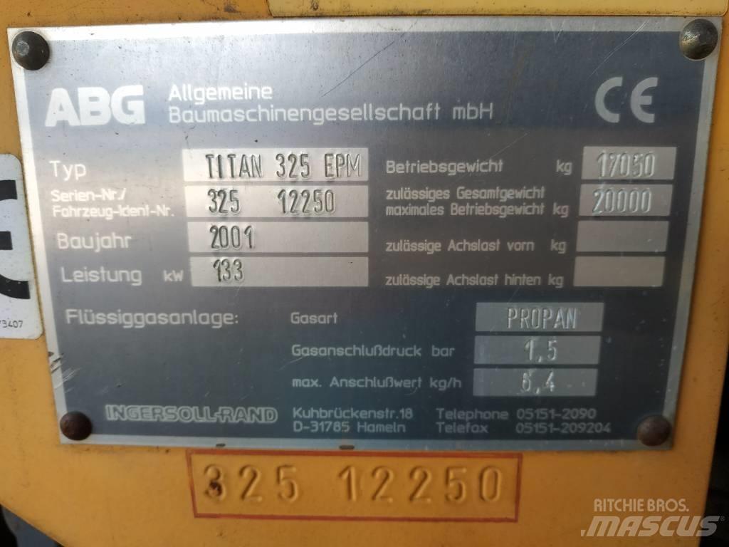 ABG Titan 325 EPM Asfalttikoneet