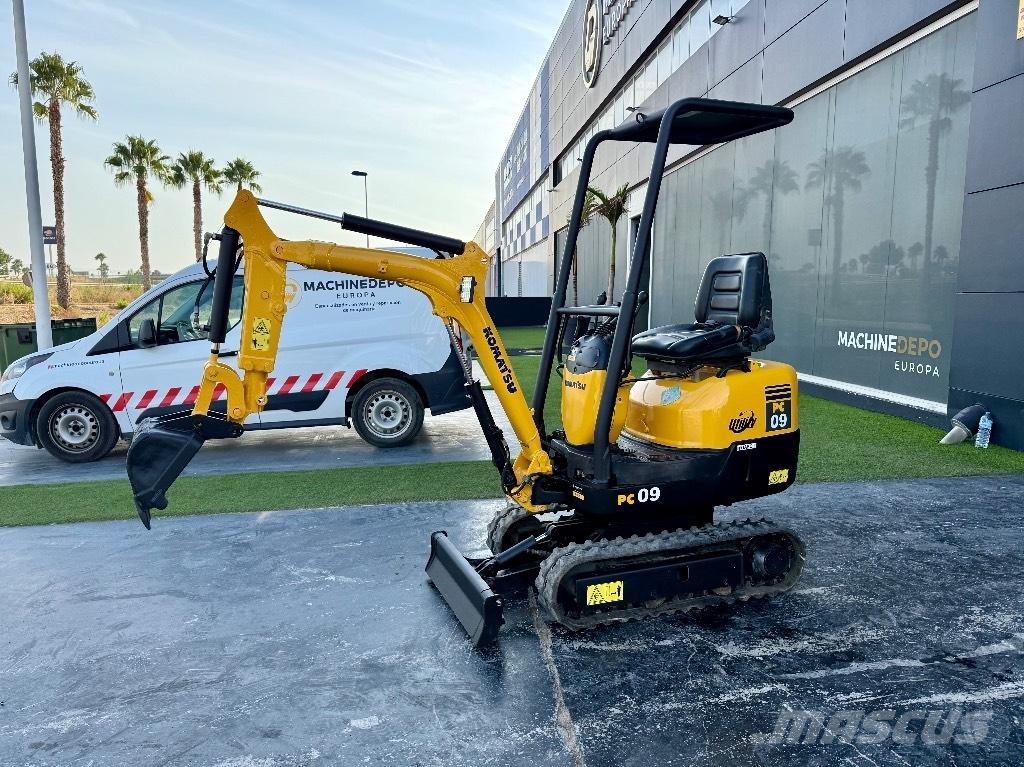 Komatsu PC 09-1 Minikaivukoneet < 7t