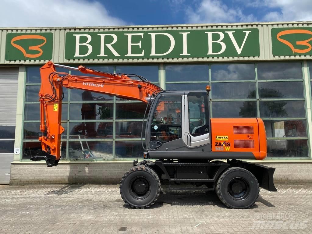Hitachi ZX 140 W-3 Pyöräkaivukoneet