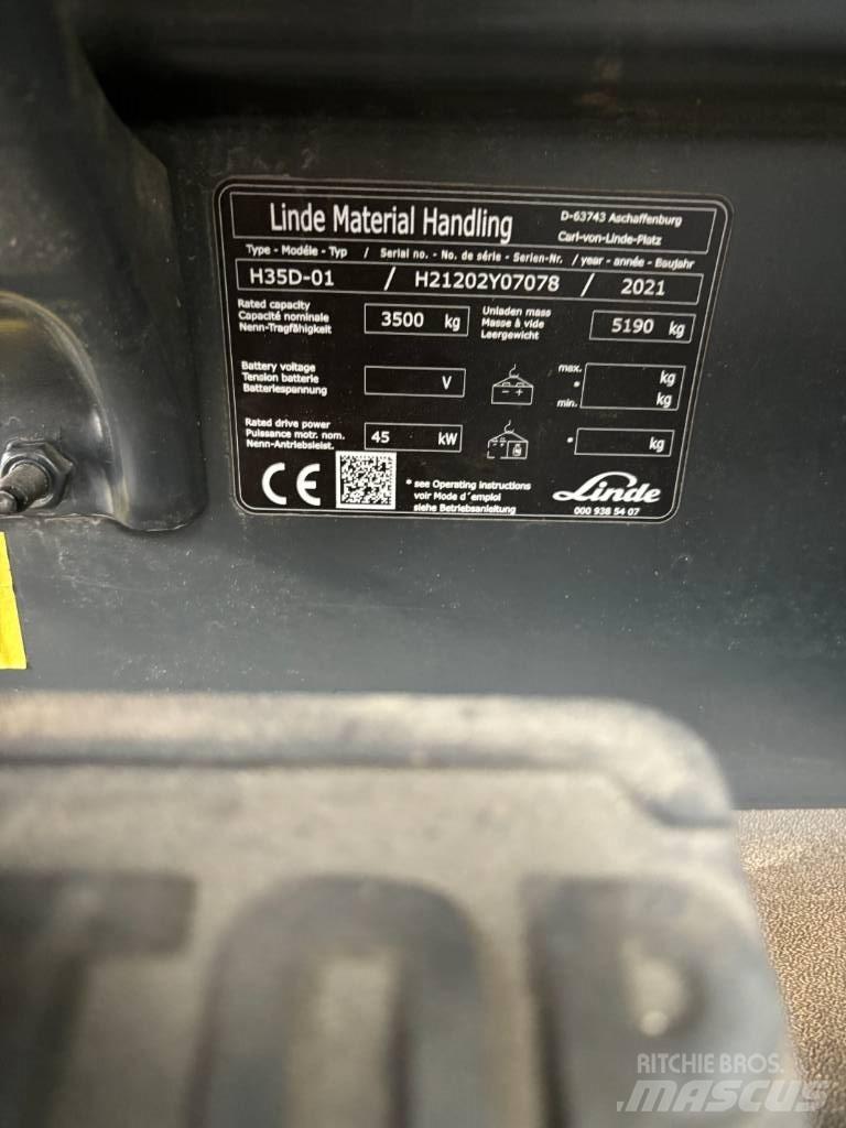 Linde H35D/1202 Dieseltrukit