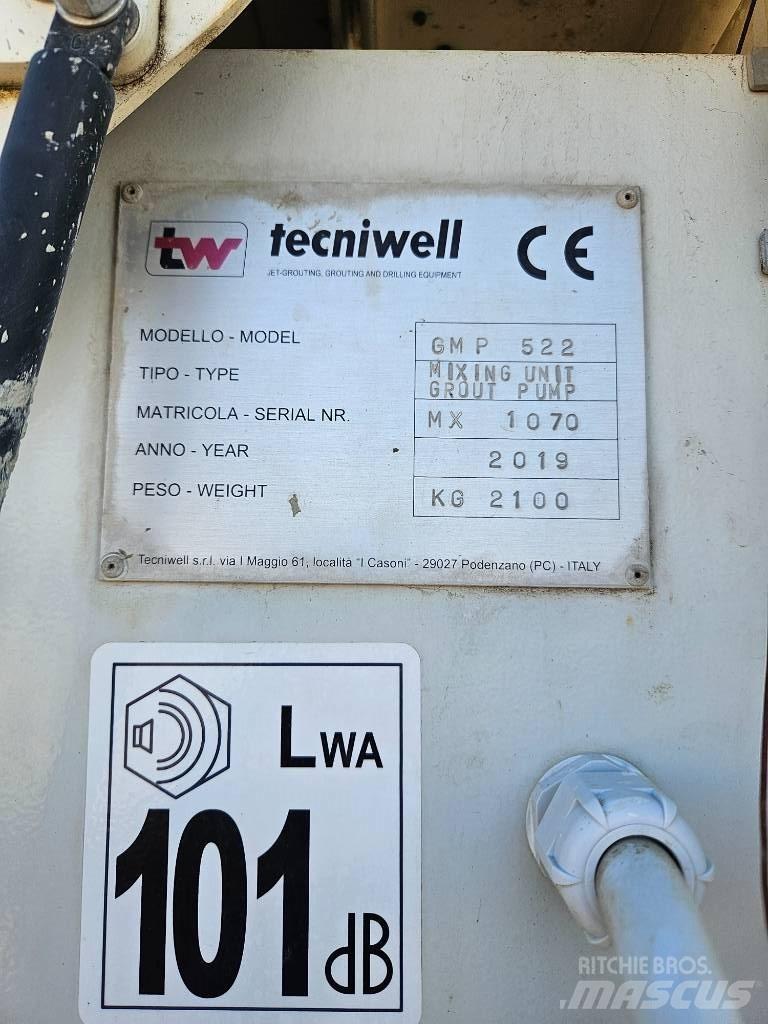  Tecniwell   GMP522 Betoninsekoitin