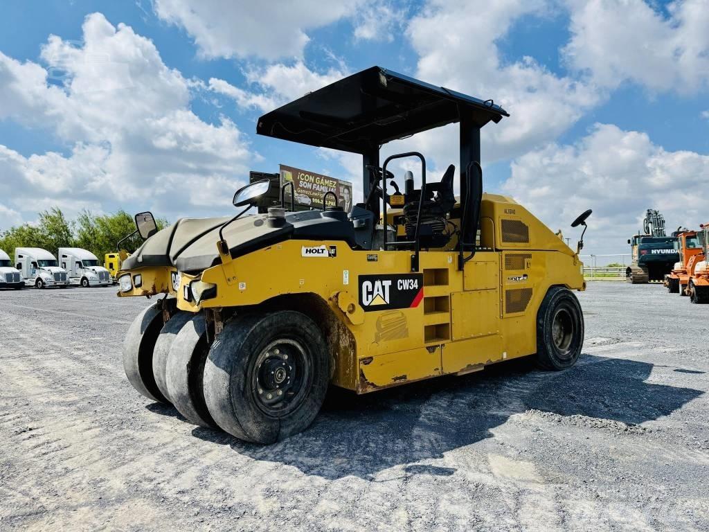 CAT CW 34 Kumipyöräjyrät