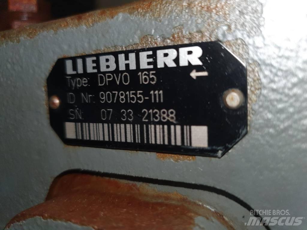 Liebherr DPVO165 Hydrauliikka