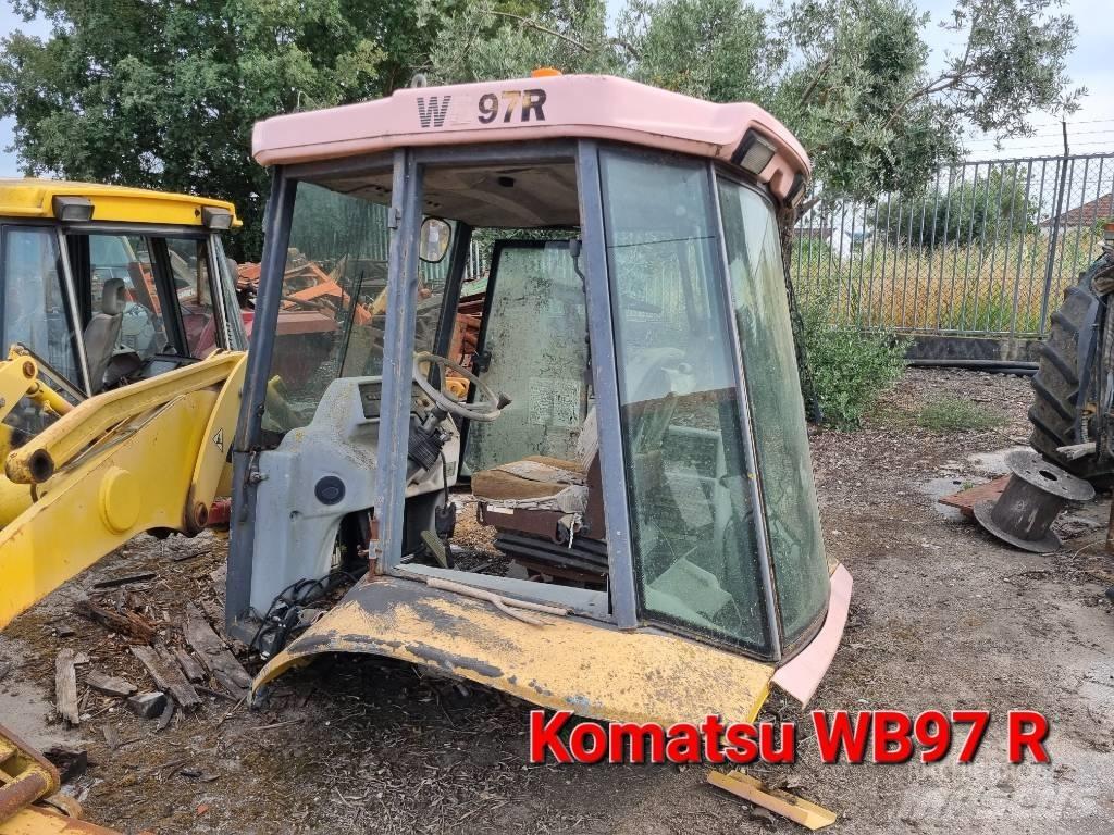  CABINE KOMATSU WB97R Ohjaamo ja sisusta