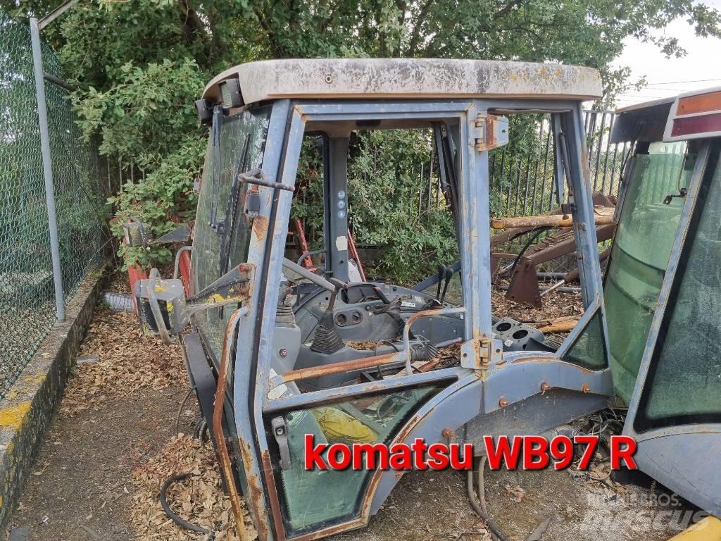  CABINE KOMATSU WB97R Ohjaamo ja sisusta