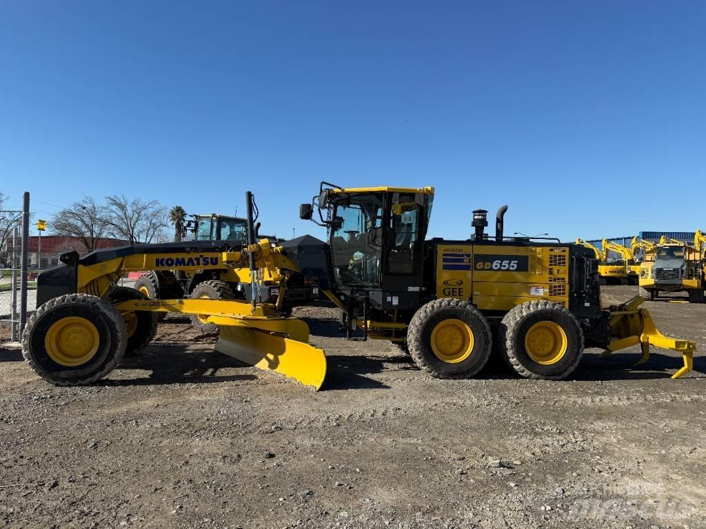 Komatsu GD655-7 Tiehöylät