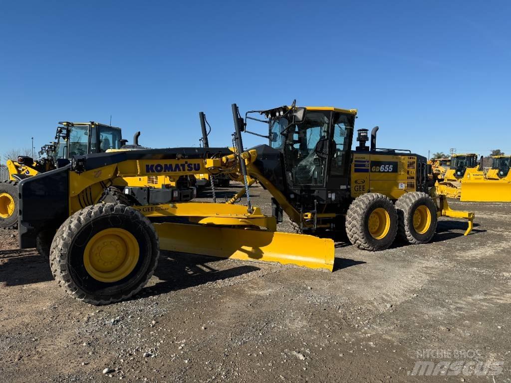 Komatsu GD655-7 Tiehöylät