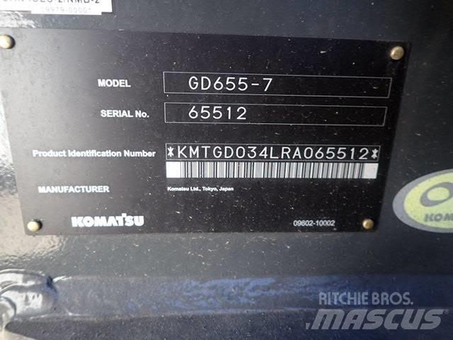 Komatsu GD655-7 Tiehöylät