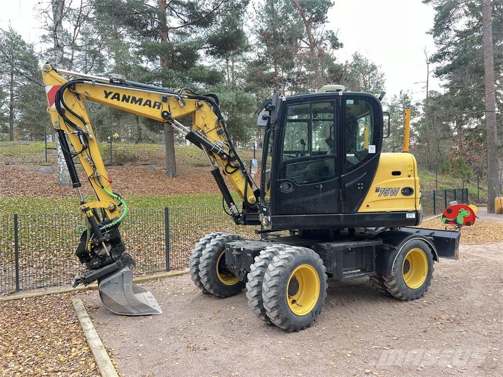 Yanmar B75W Pyöräkaivukoneet