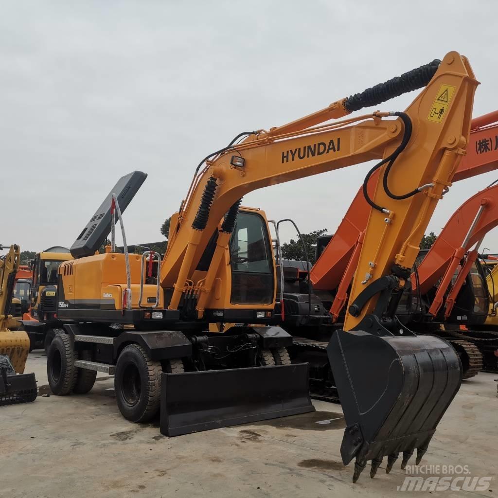 Hyundai R 150W Pyöräkaivukoneet