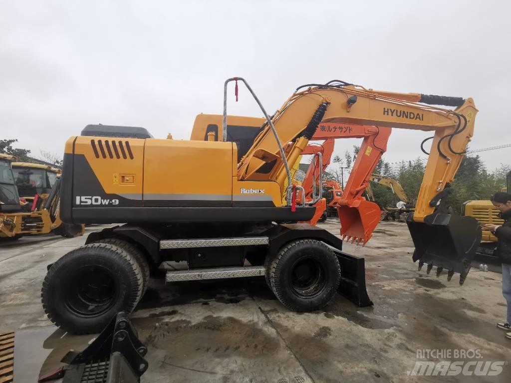 Hyundai R 150W Pyöräkaivukoneet