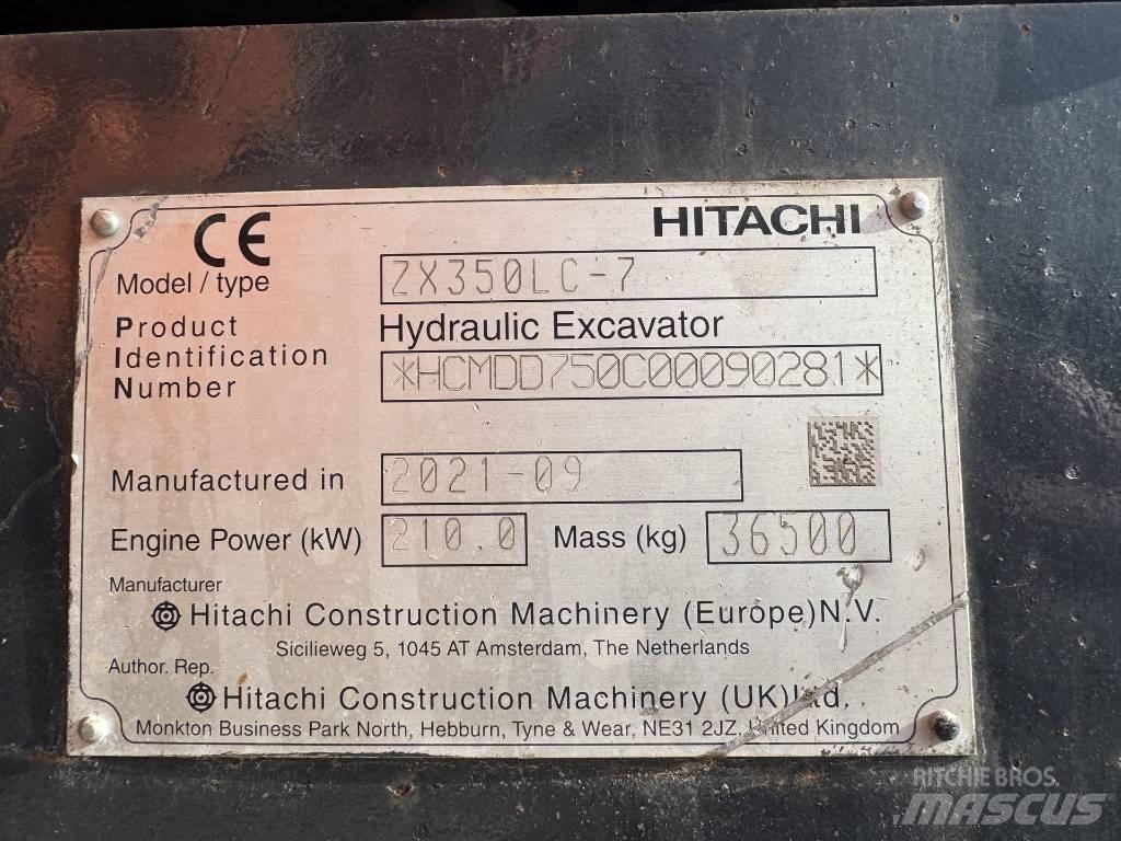 Hitachi ZX 350 LC-7 Telakaivukoneet