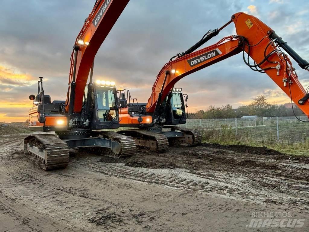 Doosan DX 255 Telakaivukoneet