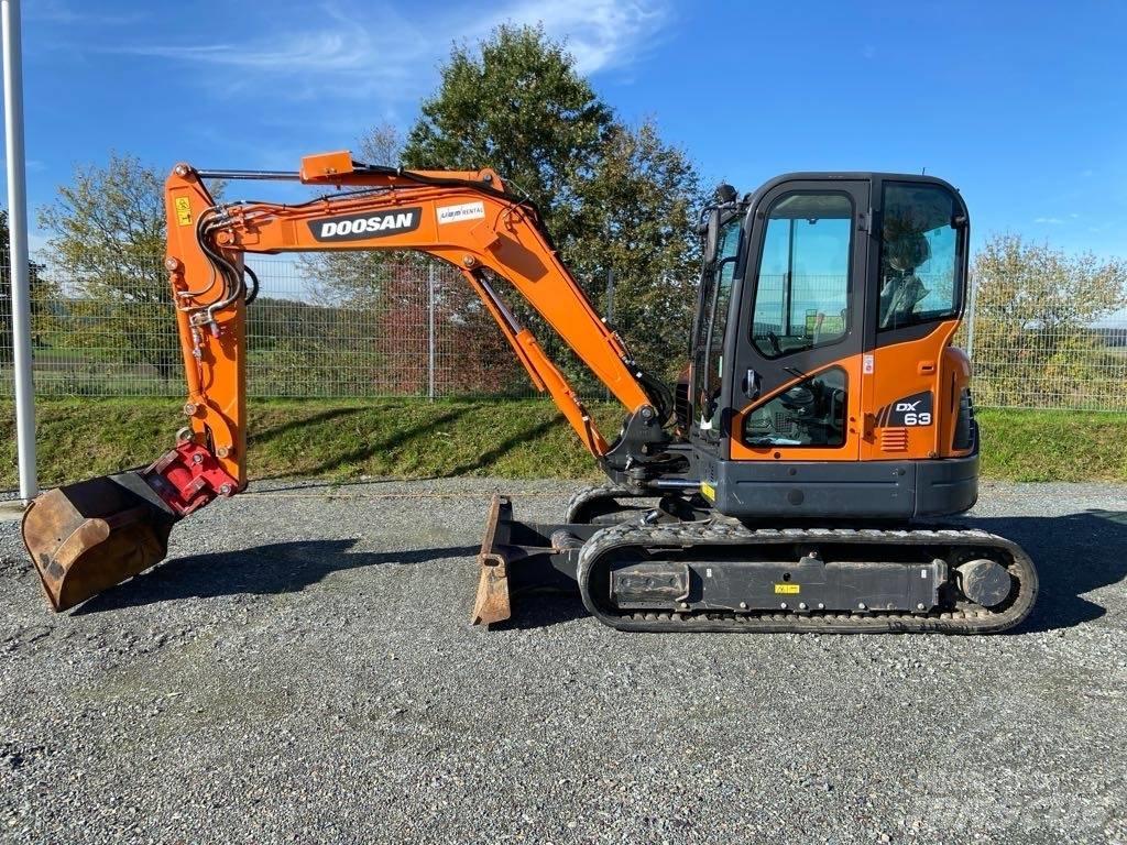 Doosan DX63-3 Telakaivukoneet