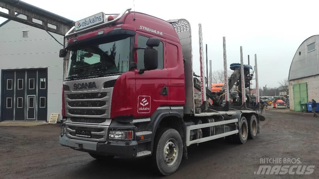 Scania R410 Puuautot