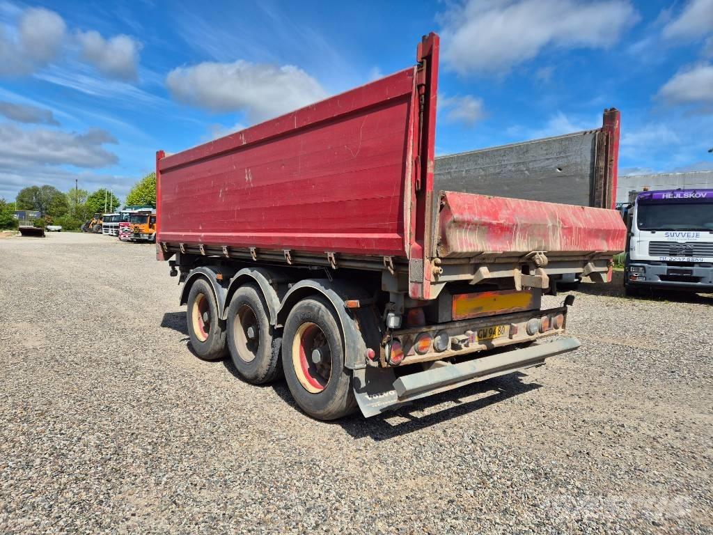 Nopa 3 axle tipper Sora- ja kippiperävaunut