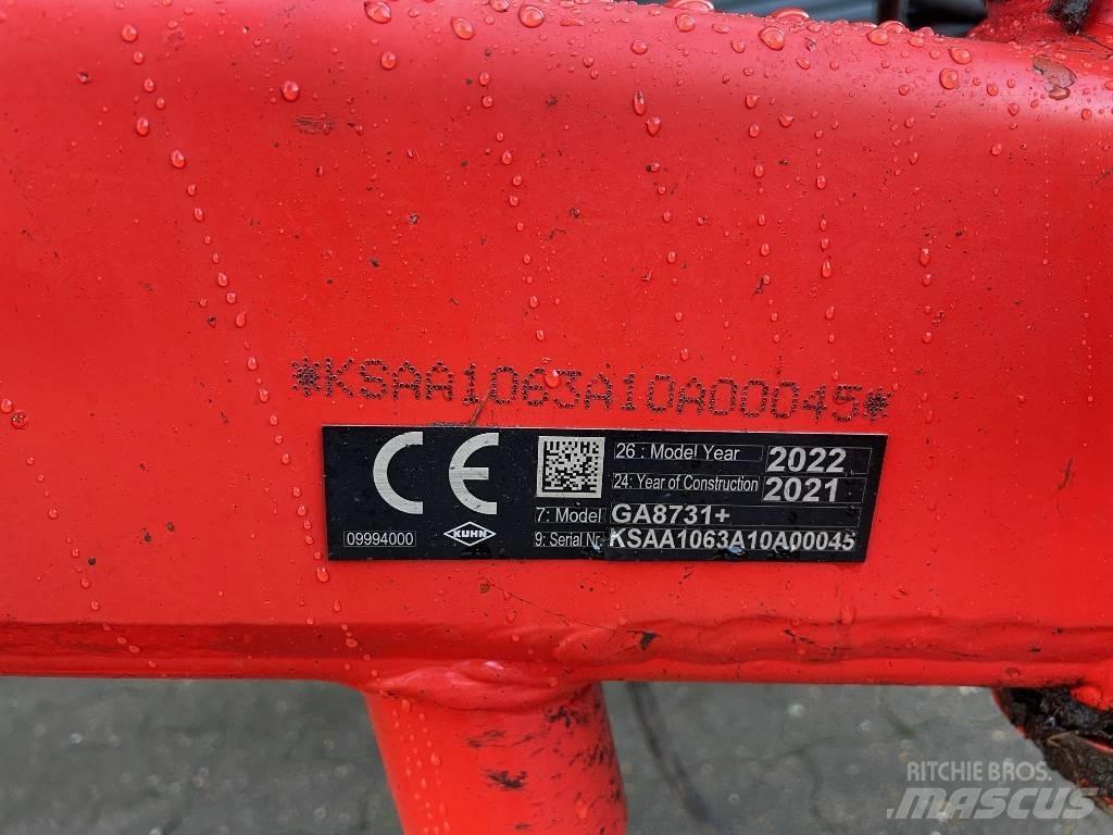 Kuhn GA 8731 Pöyhimet ja haravat