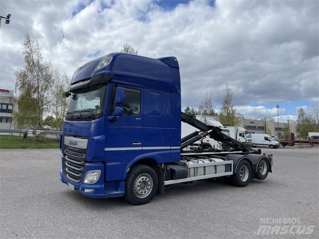 DAF XF510 6x2 Koukkulava kuorma-autot