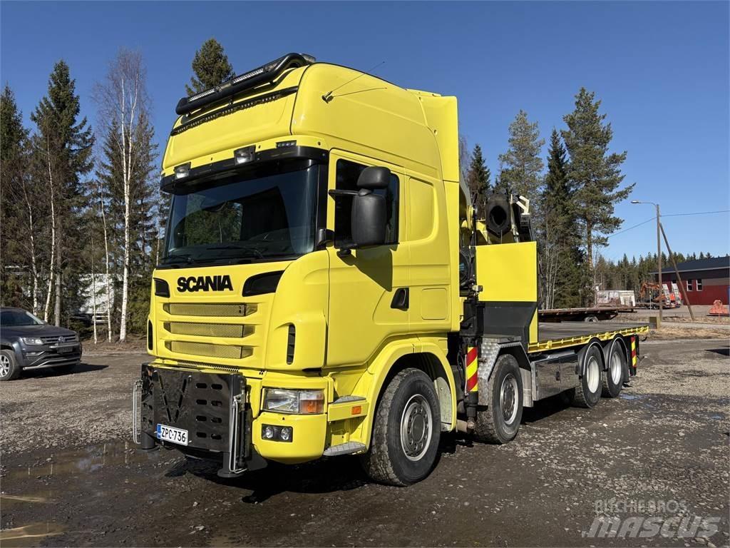 Scania R164G 8*4 Nosturiautot