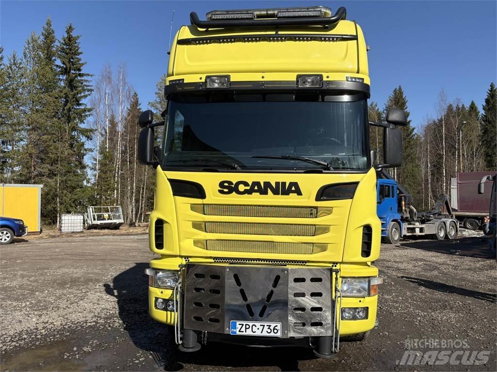 Scania R164G 8*4 Nosturiautot