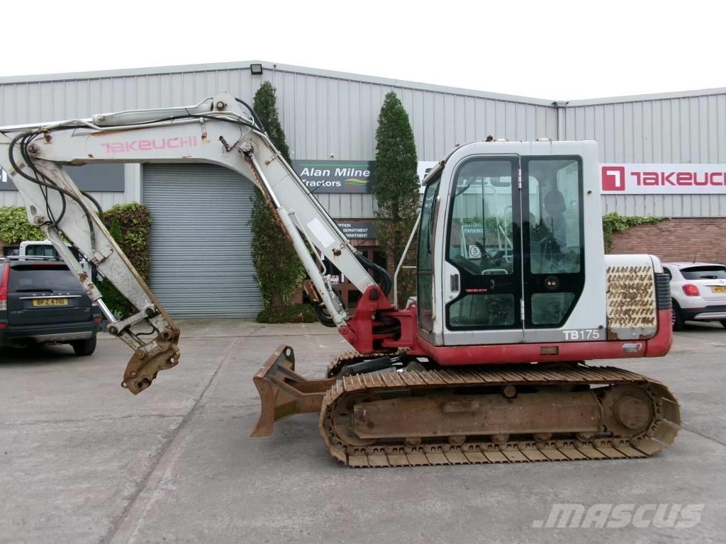 Takeuchi TB 175 Midikaivukoneet 7t - 12t