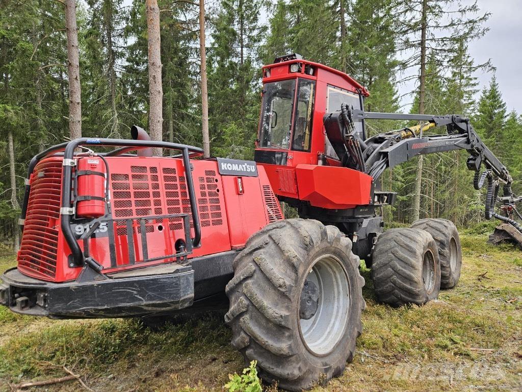 Komatsu 911.5 Harvesterit