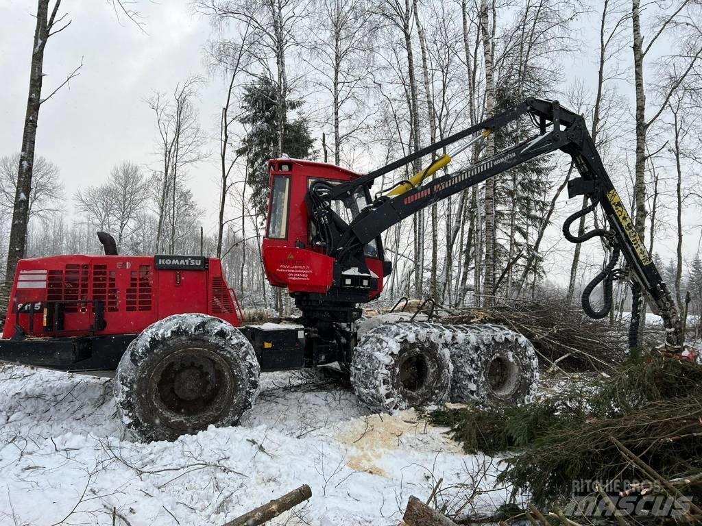 Komatsu 911.5 Harvesterit
