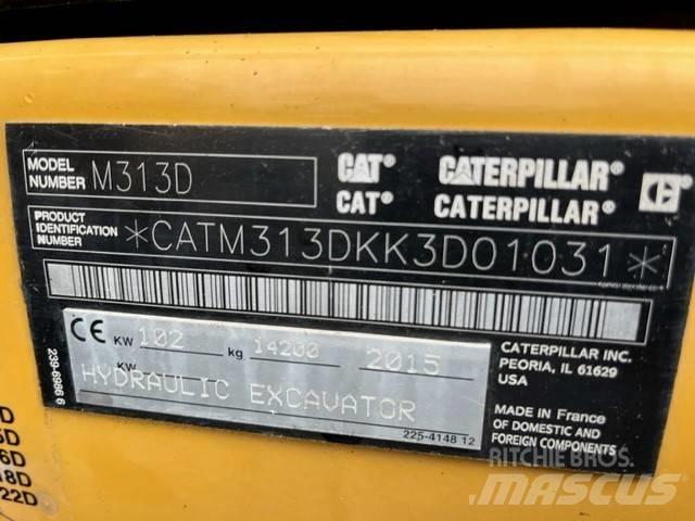 CAT M 313 D Pyöräkaivukoneet