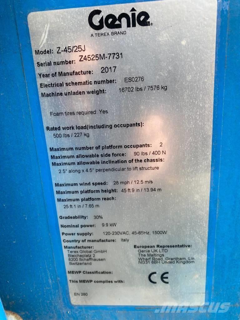 Genie Z 45/25 J BI Kuukulkijat
