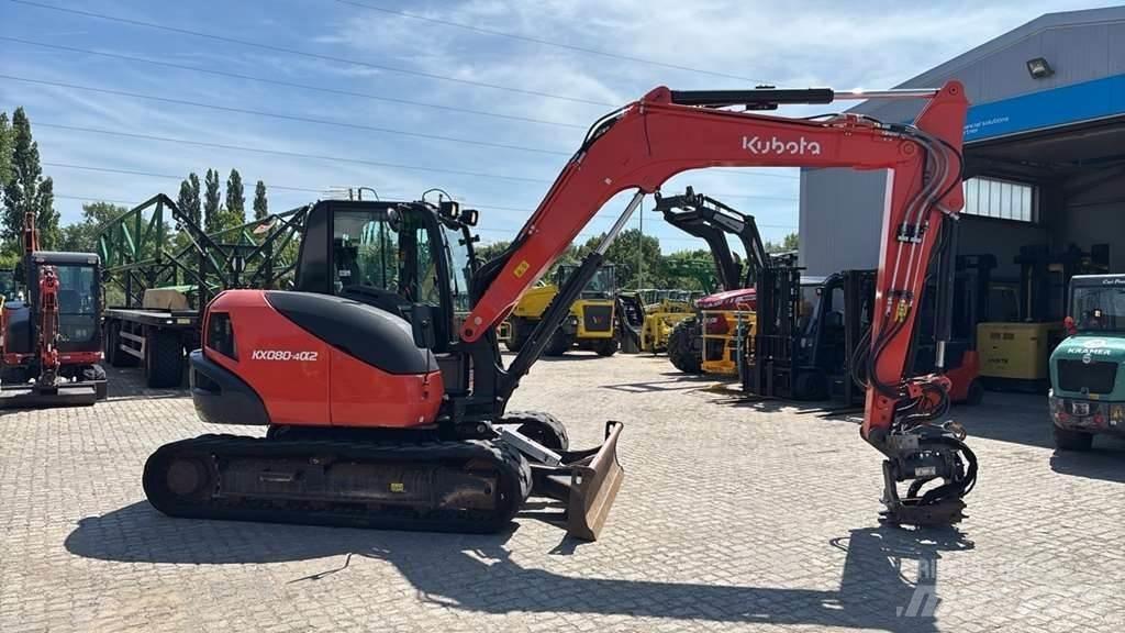 Kubota KX080-4 Erikoiskaivinkoneet