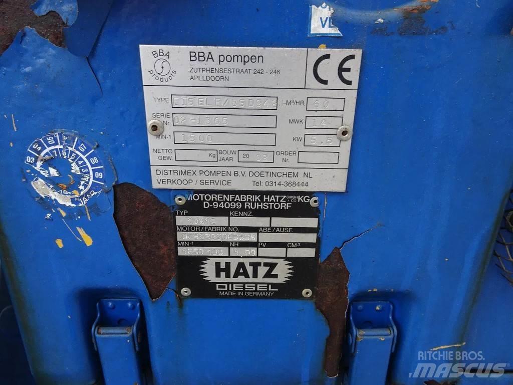 BBA EISELE BSD942H Vesipumput