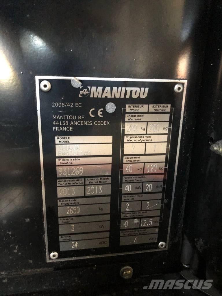 Manitou 100 VJR Saksilavat