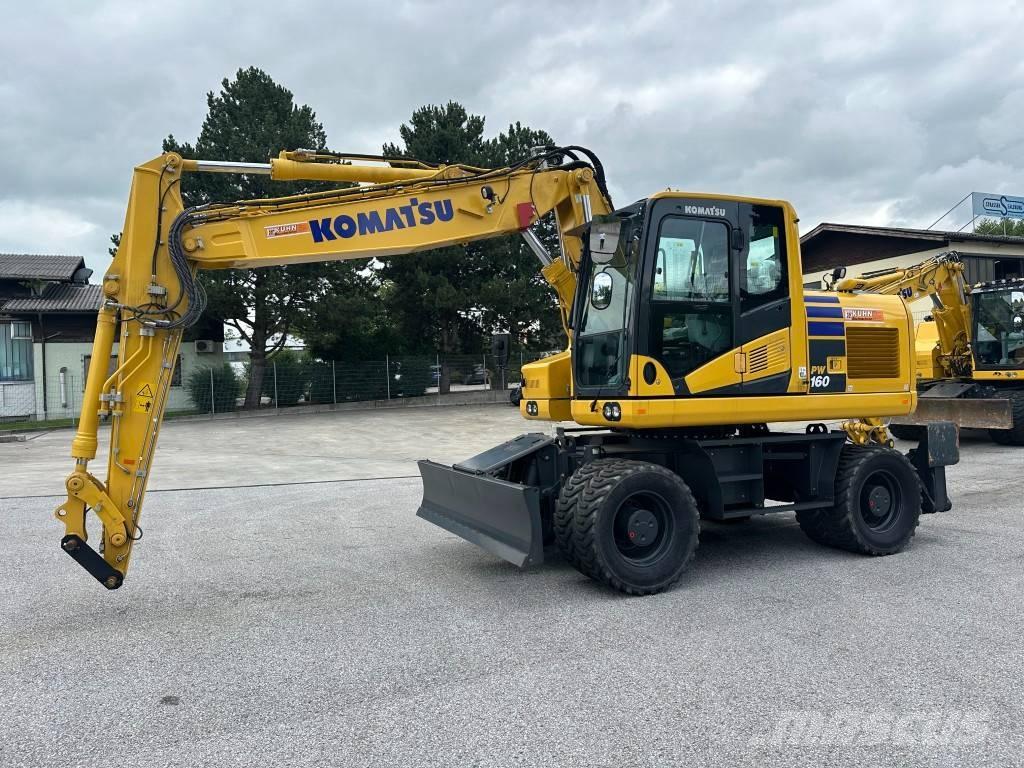 Komatsu PW 160-11EO Pyöräkaivukoneet